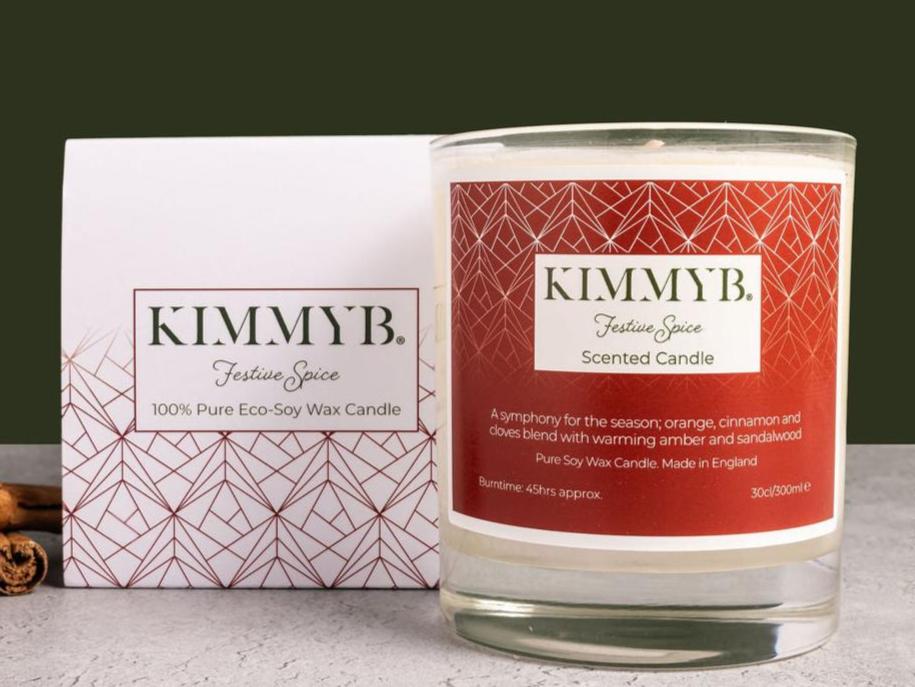Festive Spice - Eco-Soy Wax Luxury Boxed Candle [A/W Limited Edition]