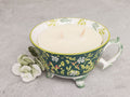 Olive - Refillable Ceramic Tea Cup Candle