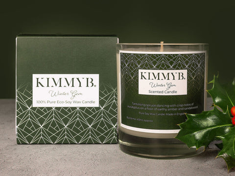 Winter Gem - Eco-Soy Wax Luxury Boxed Candle