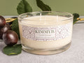3 Luxury Wick Glass Candle Bowl