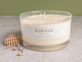 3 Luxury Wick Glass Candle Bowl