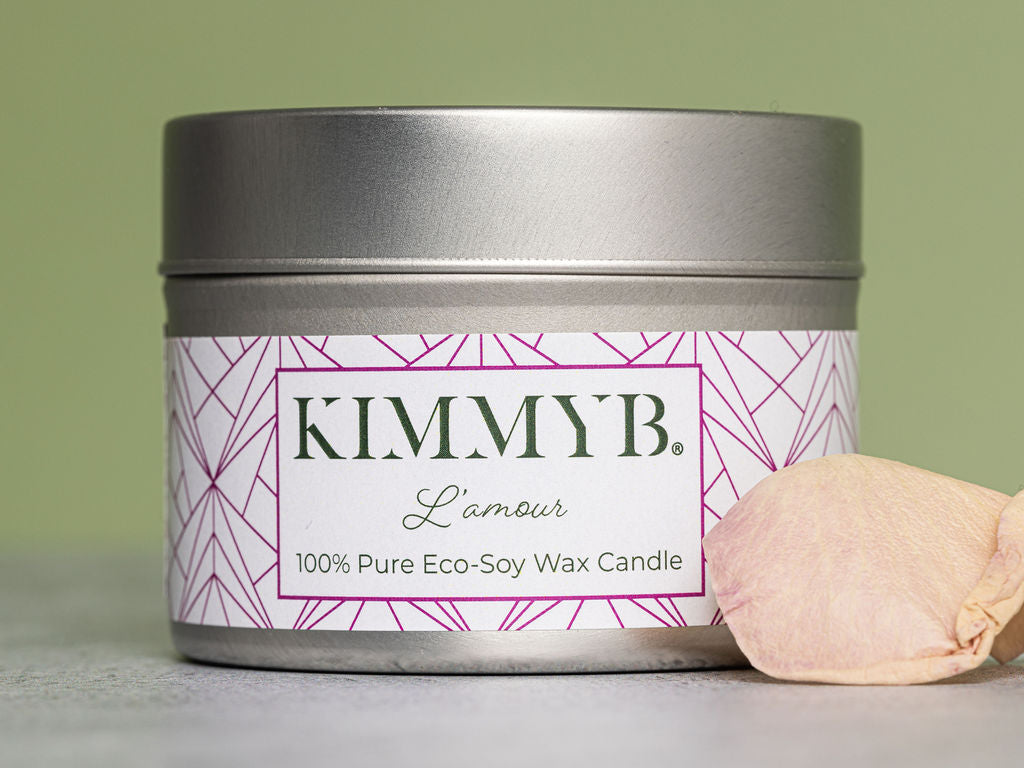 L'amour - Pure Soy Wax Candle Tin
