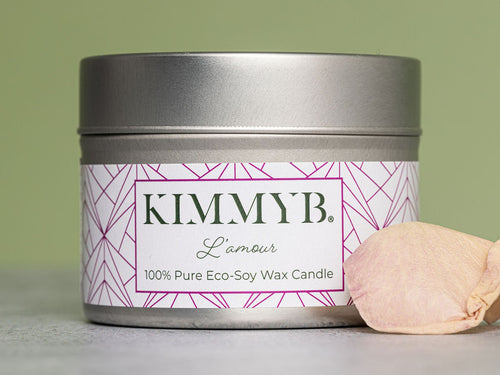L'amour - Pure Soy Wax Candle Tin
