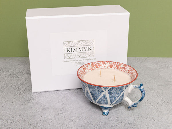 Tea Cup Candle - Rosie